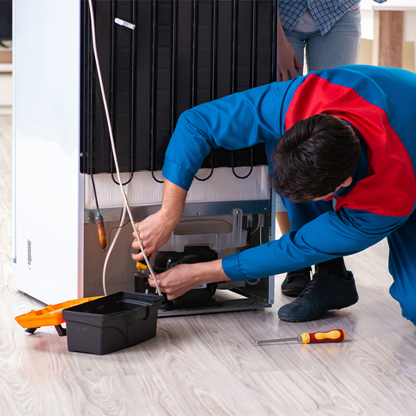 how much do you charge for refrigerator repair services in Hutchinson PA